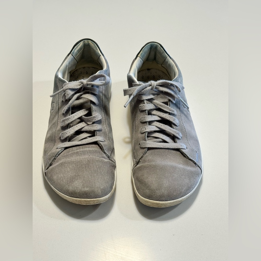 Vivobarefoot Geo Court Eco Women's US 9 EU 40L Minimalist Shoes Gray Suede - Picture 5 of 10